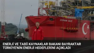Enerji ve Tabii Kaynaklar Bakanı Bayraktar Türkiye’nin Enerji Hedeflerini Açıkladı
