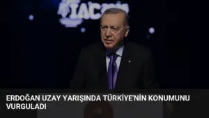 Erdoğan Uzay Yarışında Türkiye’nin Konumunu Vurguladı