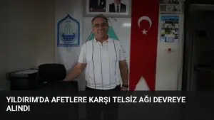Yıldırım'da Afetlere Karşı Telsiz Ağı Devreye Alındı